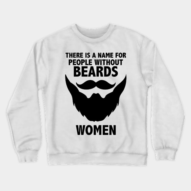 FUNNY BEARDS Crewneck Sweatshirt by Mariteas